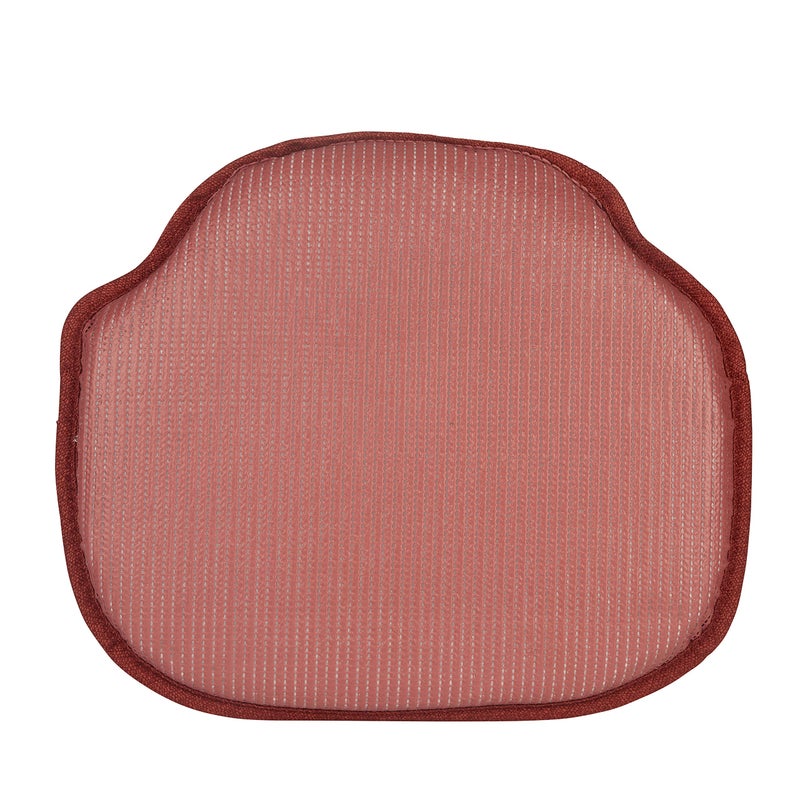 Klear Vu وسائد كليار فيو جريبر أوميغا غير قابلة للانزلاق لمقاعد ويندسور مع وسادة مقعد مقاومة للانزلاق للاستخدام في غرفة الطعام والمطبخ والمكتب، 16x15 بوصة، 4 قطع (عبوة من 1)، لهب - Image 3